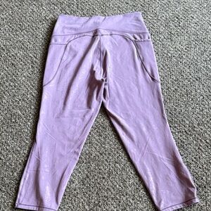 ZYIA High Rise Pocket Light Purple Leggings